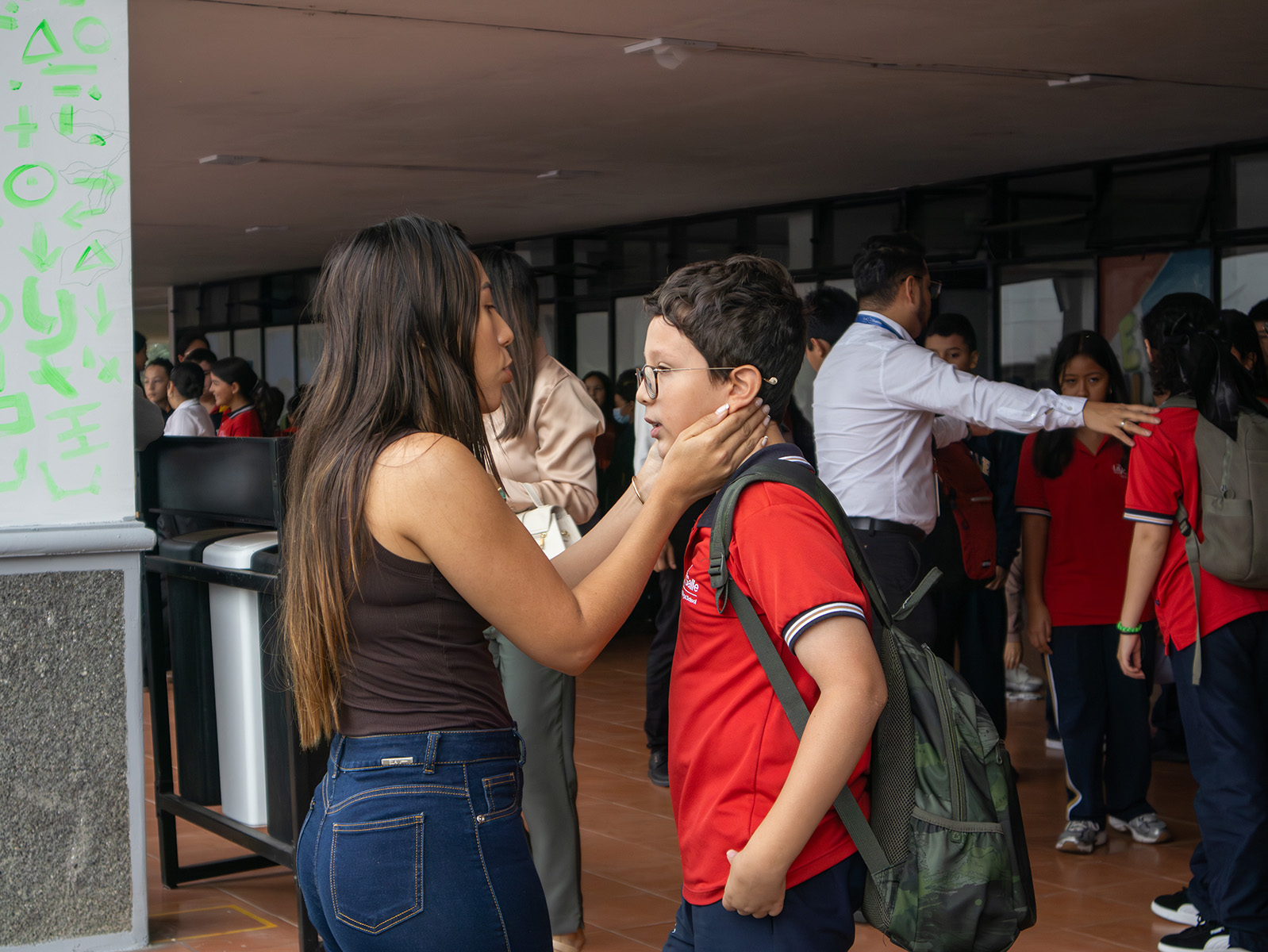 Estudiantes en clase